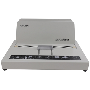 得力 3882 熱熔裝訂機 380ｘ240ｘ180mm （單位：臺） 灰