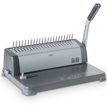 得力 3872 膠圈裝訂機 （單位：臺） 灰