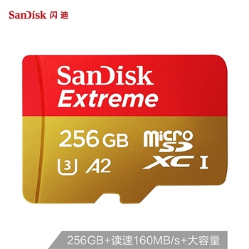 閃迪SDSQXA1-256G-ZN6MA存儲卡256G/讀取160MB/s(個)