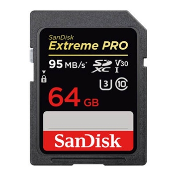 閃迪SDSDXXG-064G-SD卡64G至尊極速95M/s(個)