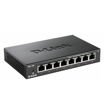 D-Link DES-108 交換機8端口以太網黑（單位：個)