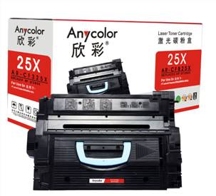 Anycolor欣彩AR-CF325X黑色硒鼓/墨粉盒 惠普 CF325X，HP LaserJet M806/M830