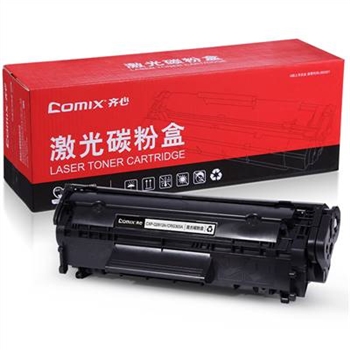 齊心 CXP-Q2612A/CRG303A 激光碳粉盒 黑 （單位：個） 適用機型：HP/LaserJet/1010/1012/1015/1020/1022/3